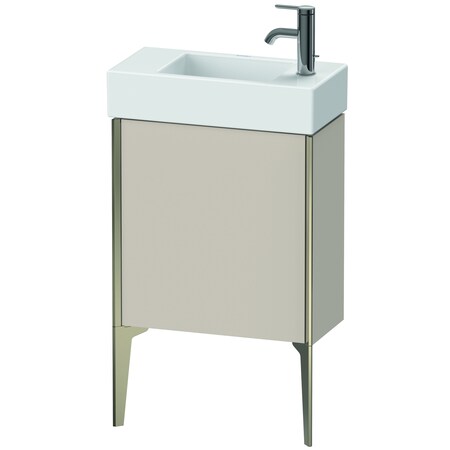 Xviu Floor Standing Vanity Unit Taupe Matt